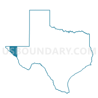 Hudspeth County in Texas
